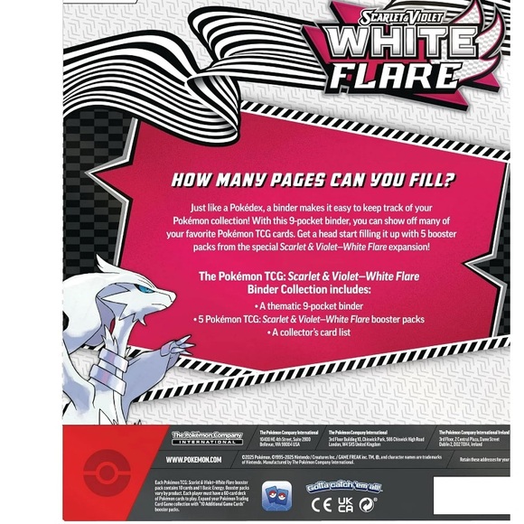 pokemon white flare booster pack - As you fill out your Pokdex Pokemon White Flare SV11B Booster